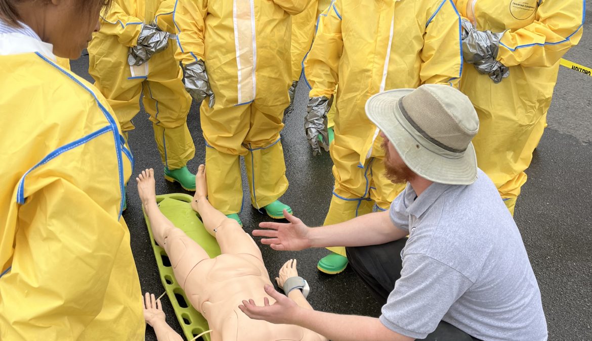First Receivers Train on Mass Decontamination Operations in the Maryland-National Capital Region
